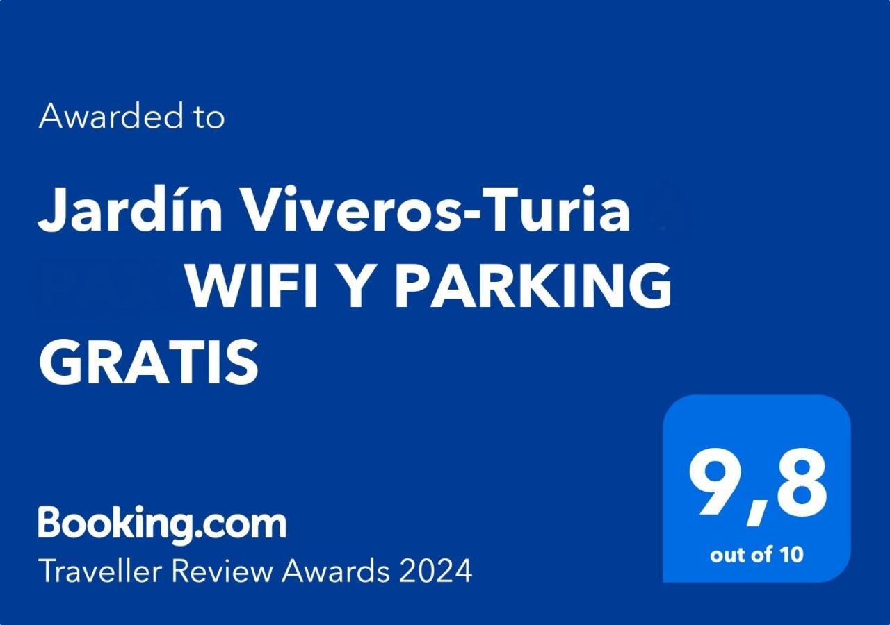 Jardin Viveros-Turia Apartment บาเลนเซีย ภายนอก รูปภาพ